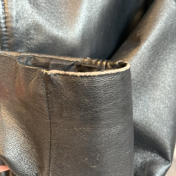 Black Leather Jacket - Picture 8 of 9